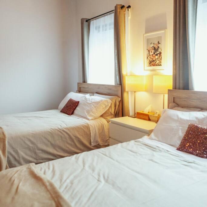 Апартаменты Large Upstairs Flat In Downtown Century Building Бельвиль Экстерьер фото